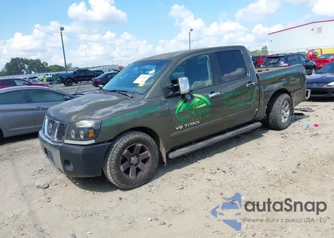 2005 Nissan Titan Le from USA, damaged, VIN 1N6BA07A05N520159